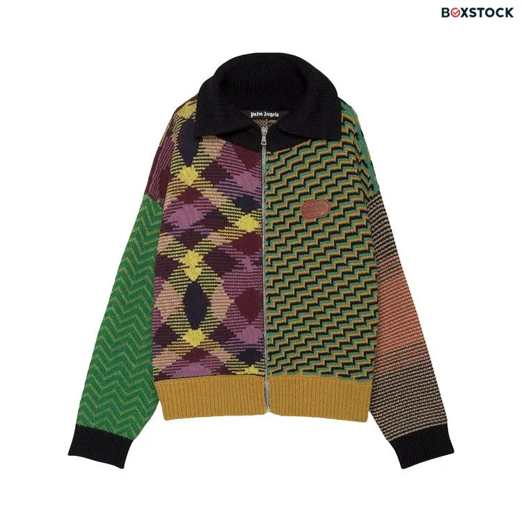 Palm Angels x Missoni Patchwork Cardigan 'Multicolor' Multi-Color Fall/Winter 2021