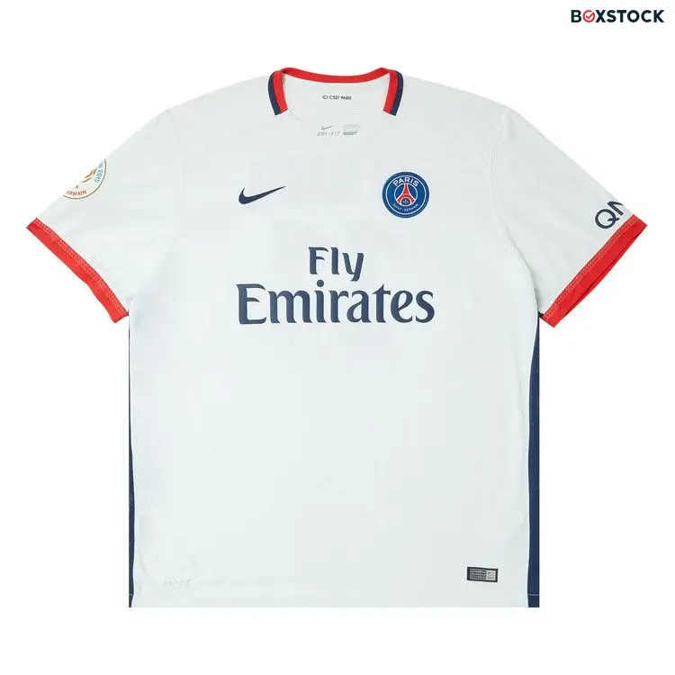 Paris Saint-Germain Di María 11 Away Stadium Jersey 'White' Fall/Winter 2015