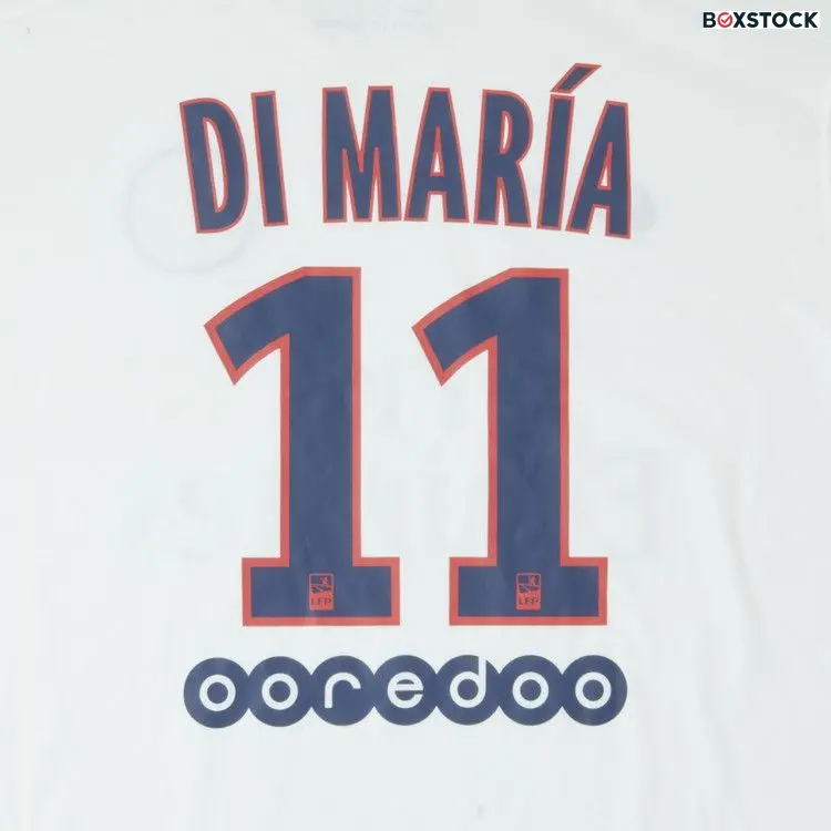 Paris Saint-Germain Di María 11 Away Stadium Jersey 'White' Fall/Winter 2015