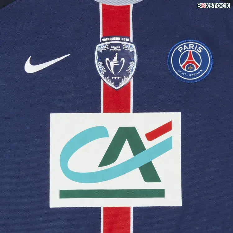 Paris Saint-Germain Coupe de France Stock Pro Home Jersey 'Navy/Blue/Red' Fall/Winter 2015