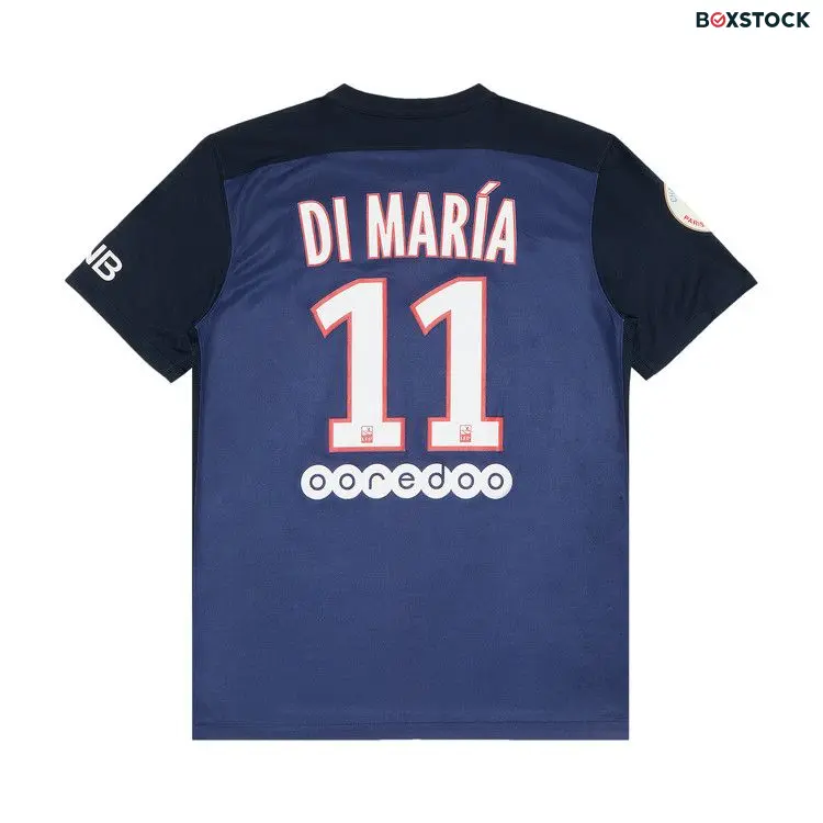 Paris Saint-Germain Di Maria 11 Home Jersey 'Navy' Blue Fall/Winter 2015