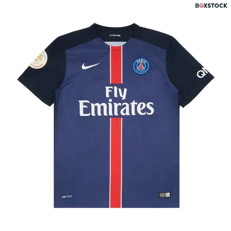 Paris Saint-Germain Di Maria 11 Home Jersey 'Navy' Blue Fall/Winter 2015