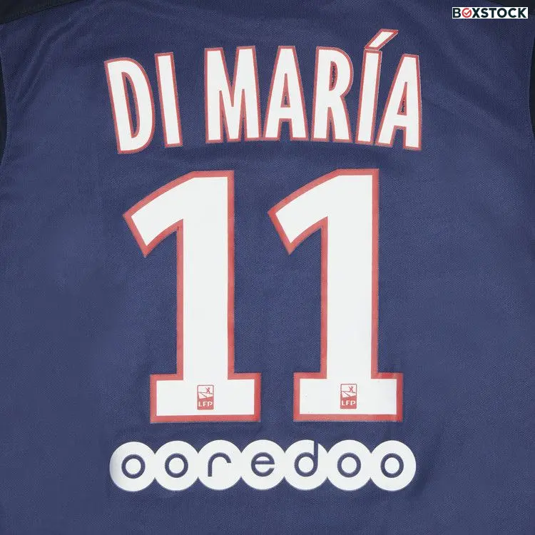 Paris Saint-Germain Di Maria 11 Home Jersey 'Navy' Blue Fall/Winter 2015