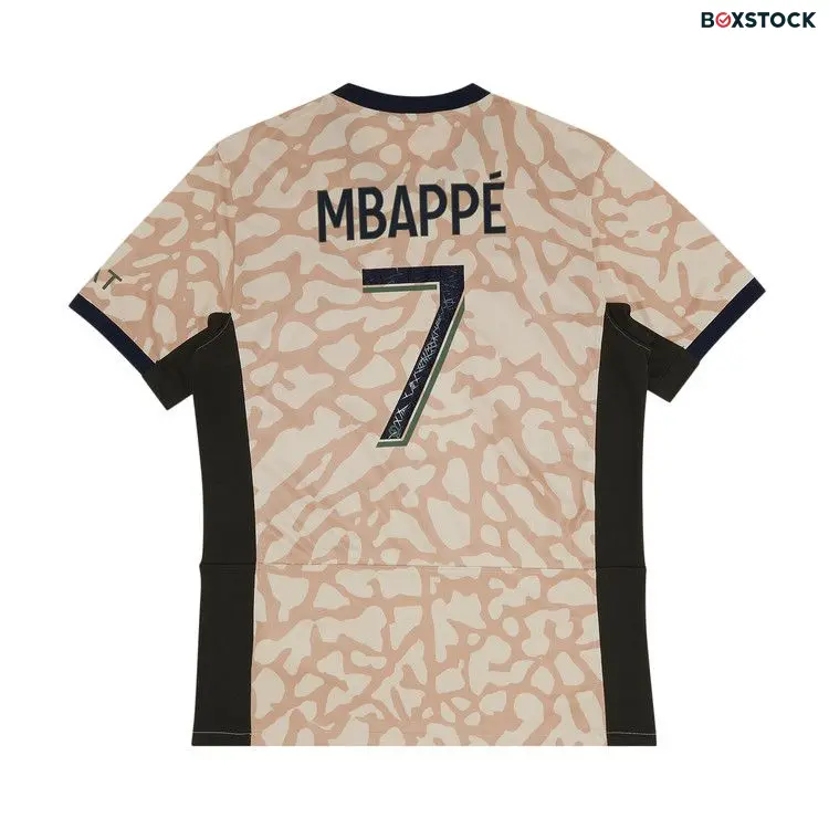 Paris Saint-Germain Fourth Stadium Mbappé Jersey 'Tan' Brown Spring/Summer 2024