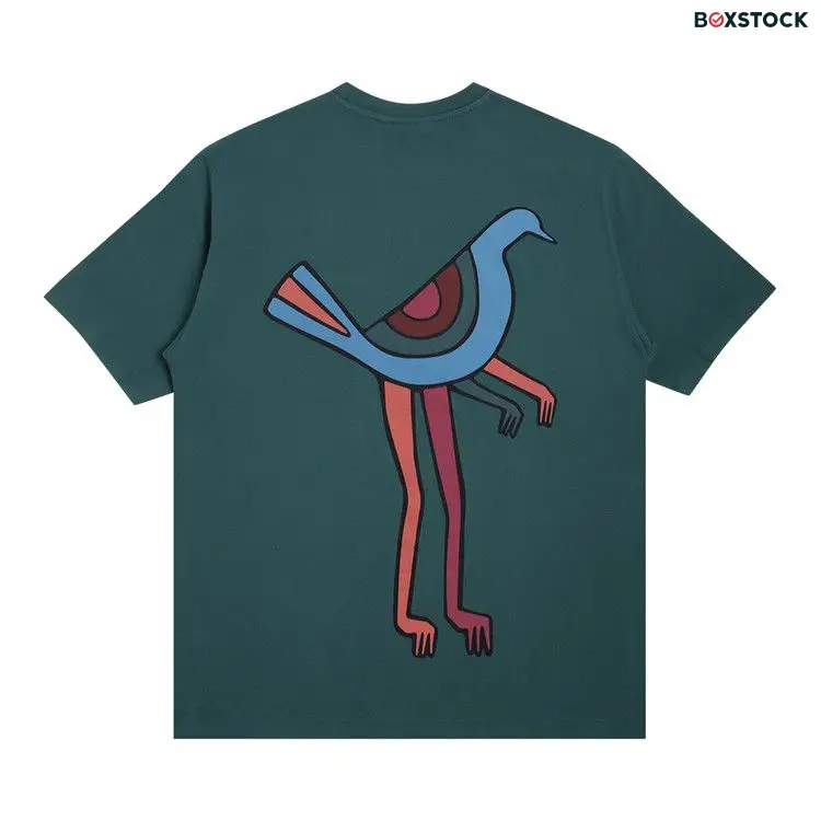 Parra Pigeon Legs T-Shirt 'Castleton Green' Spring/Summer 2024