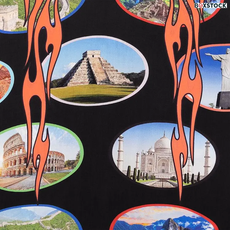 Pleasures 7 Wonder Camp Shirt 'Black' Spring/Summer 2024