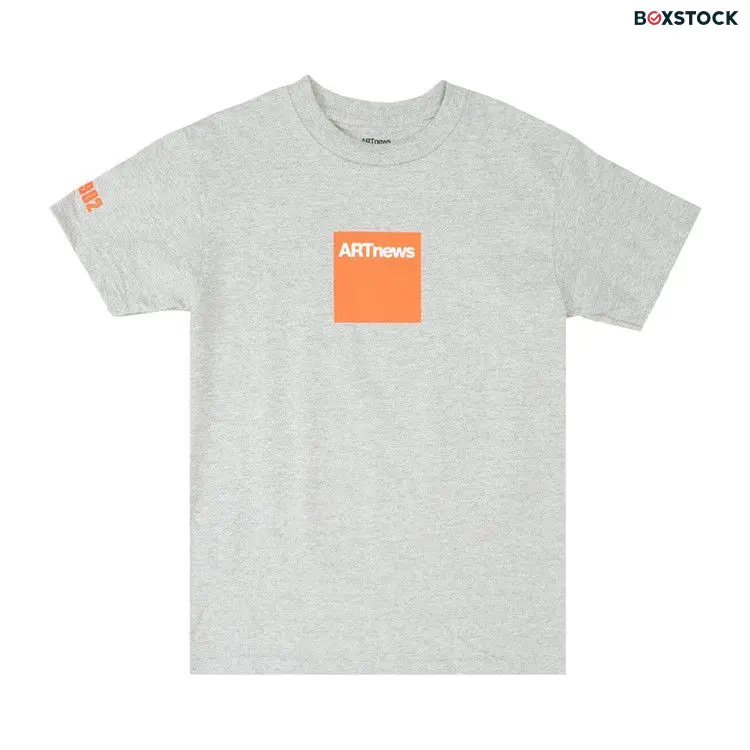 Pleasures Art News T-Shirt 'Heather Grey' Spring/Summer 2023