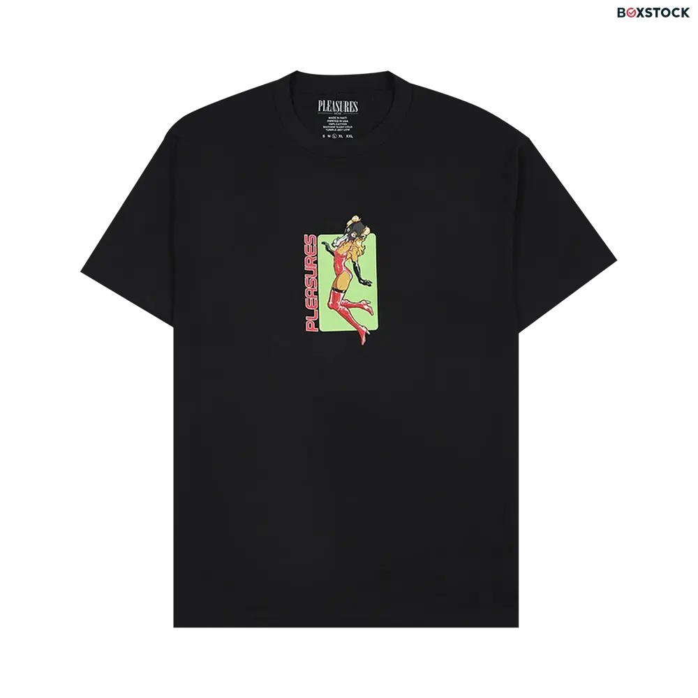 Pleasures Baked T-Shirt 'Black' Spring/Summer 2022