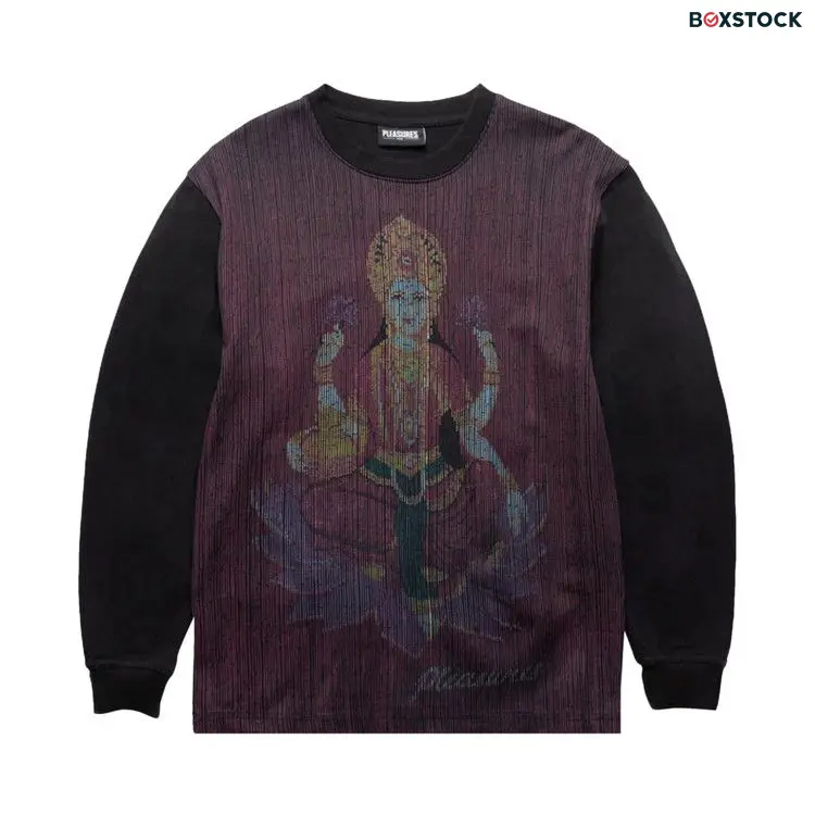 Pleasures Beads Long-Sleeve Shirt 'Black' Spring/Summer 2022