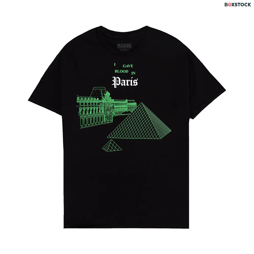 Pleasures Blood T-Shirt 'Black' Spring/Summer 2023