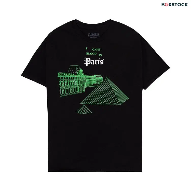 Pleasures Blood T-Shirt 'Black' Spring/Summer 2023