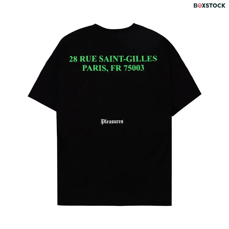 Pleasures Blood T-Shirt 'Black' Spring/Summer 2023