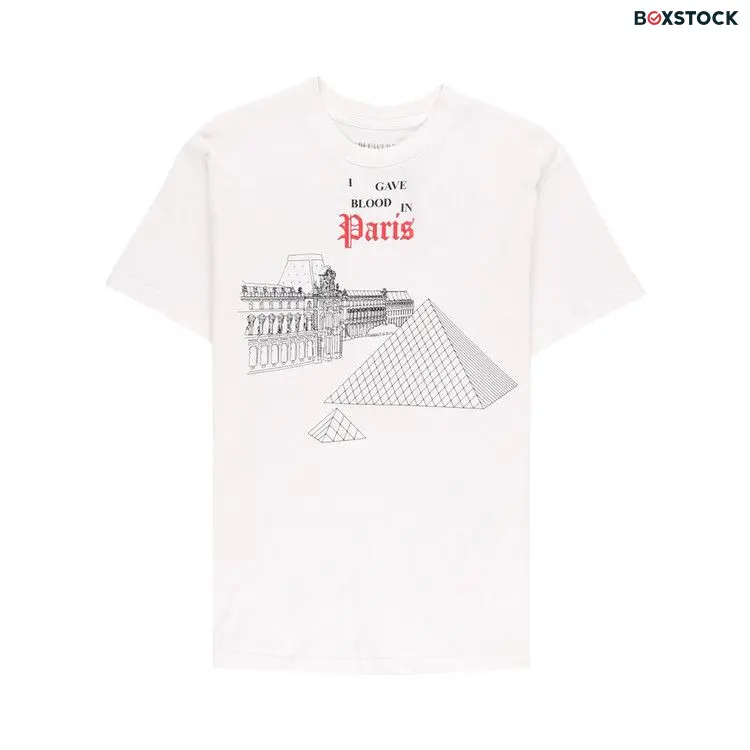Pleasures Blood T-Shirt 'White' Spring/Summer 2023