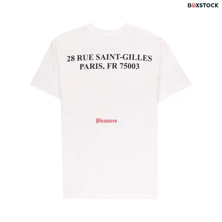 Pleasures Blood T-Shirt 'White' Spring/Summer 2023