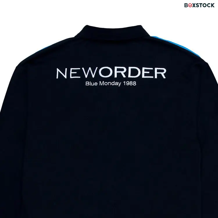 Pleasures Blue Monday Polo Shirt 'Black' Spring/Summer 2021