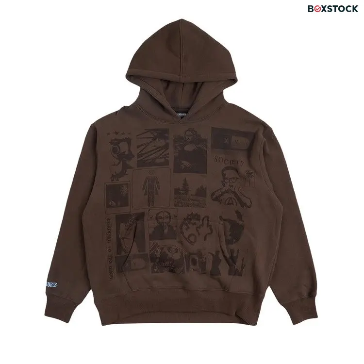 Pleasures Choices Hoodie 'Brown' Spring/Summer 2023