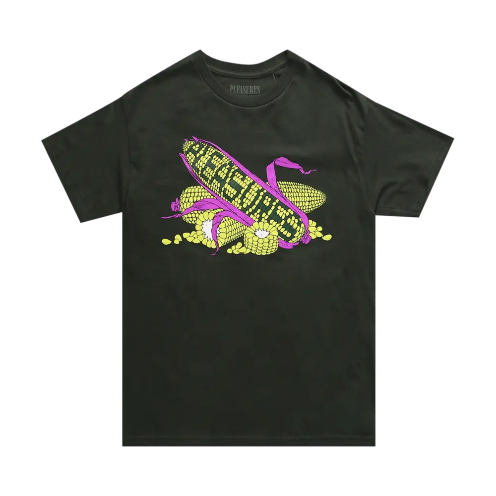 Pleasures Corn T-Shirt 'Green' Fall/Winter 2022