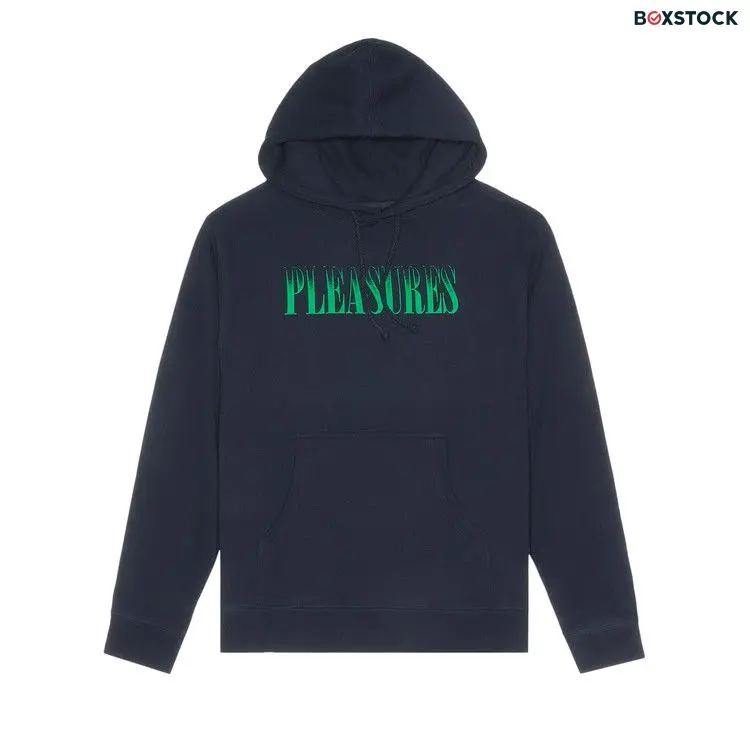 Pleasures Crumble Hoodie 'Navy' Blue Fall/Winter 2023