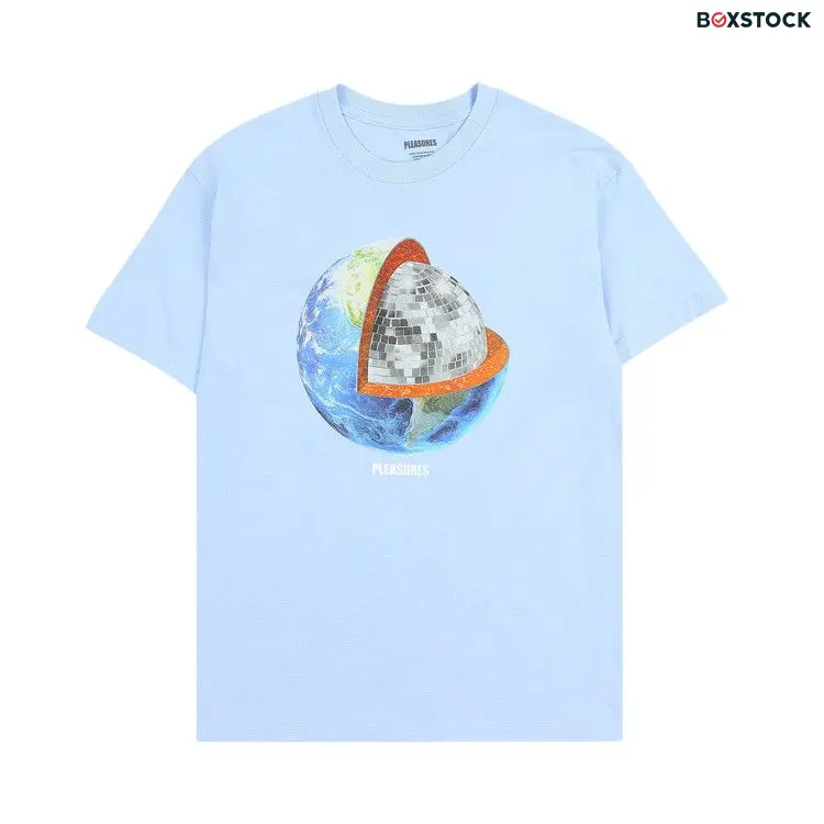 Pleasures Dance T-Shirt 'Powder Blue' Spring/Summer 2023