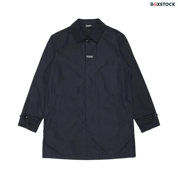 Pleasures Delusion Trench Coat 'Black' Fall/Winter 2021