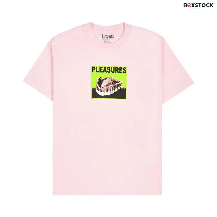 Pleasures Dental T-Shirt 'Pink' Spring/Summer 2022