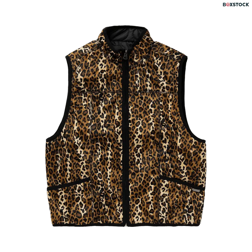 Pleasures Felis Reversible Vest 'Gold' Spring/Summer 2024