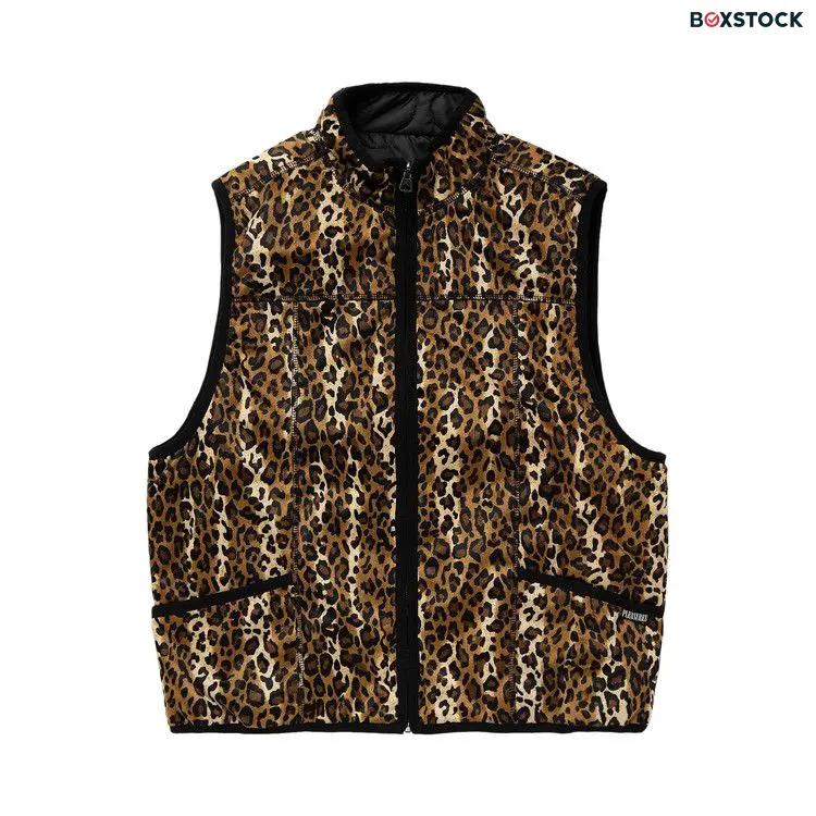 Pleasures Felis Reversible Vest 'Gold' Spring/Summer 2024
