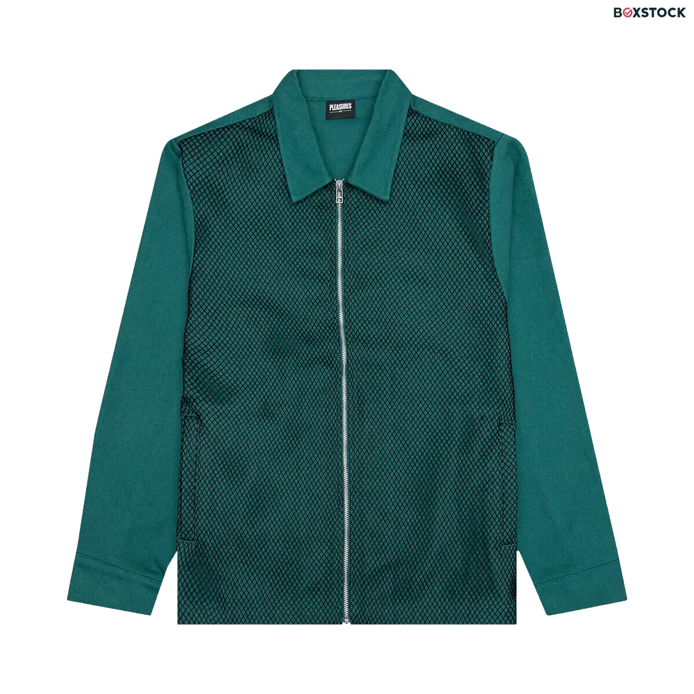 Pleasures Flirt Work Jacket 'Green' Spring/Summer 2023