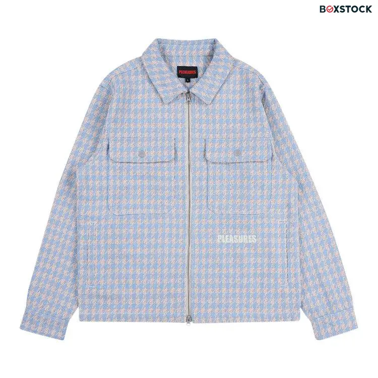 Pleasures Folklore Work Jacket 'Blue' Fall/Winter 2024