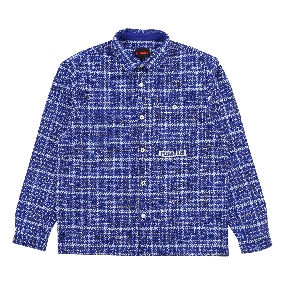 Pleasures Periodic Work Shirt 'Blue' Fall/Winter 2023