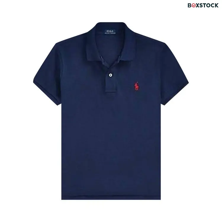 Polo Ralph Lauren Basic Mesh Fit Classic Short-Sleeve Knit 'Newport Navy/Red' Blue Fall/Winter 2024