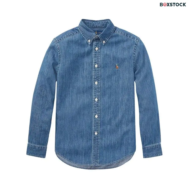 Polo Ralph Lauren Classic Fit Long-Sleeve Sport Shirt 'Chambray' Blue Fall/Winter 2024