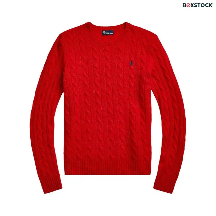 Polo Ralph Lauren Julianna Long-Sleeve Pullover 'Fall Red' Fall/Winter 2024