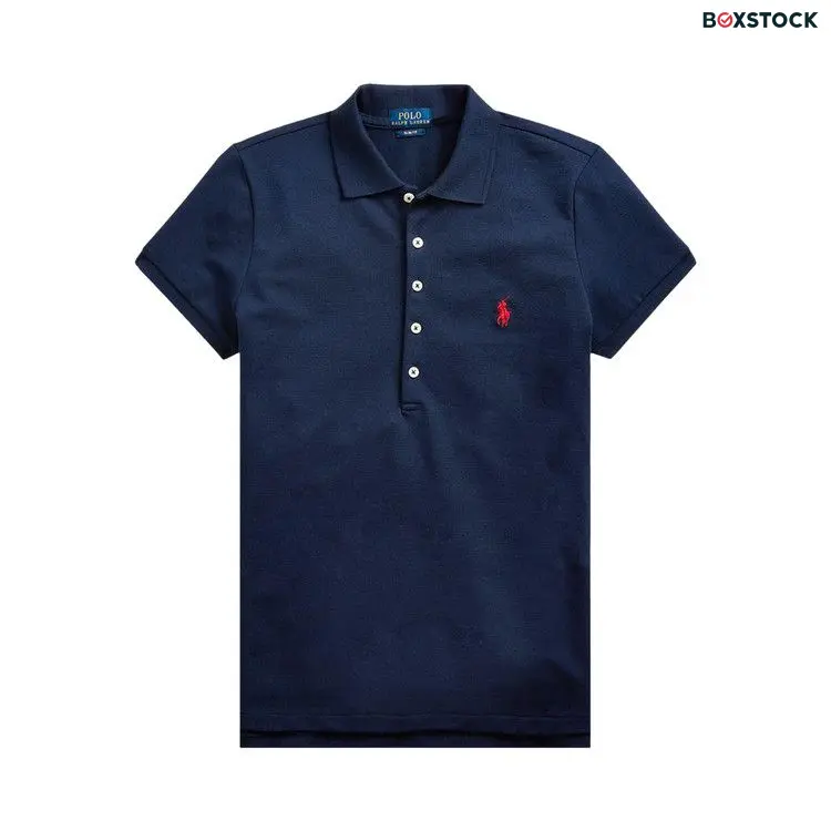 Polo Ralph Lauren Julie Short-Sleeve Polo Shirt 'Newport Navy' Blue Fall/Winter 2024