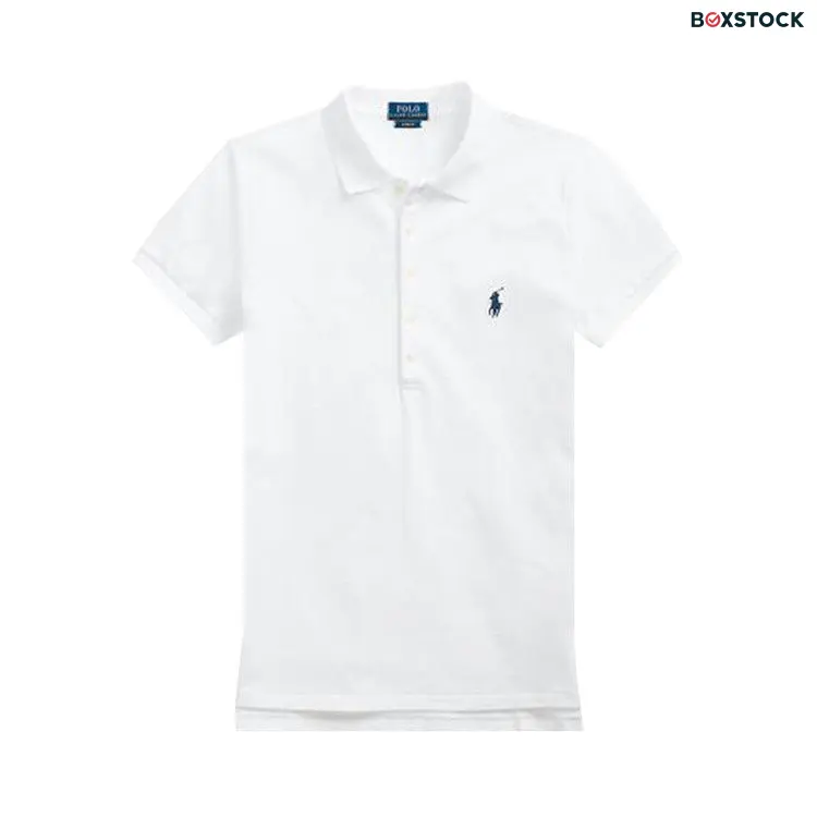 Polo Ralph Lauren Julie Short-Sleeve Polo Shirt 'White' Fall/Winter 2024
