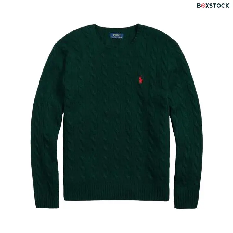 Polo Ralph Lauren Wool Pullover 'Moss Agate' Green Fall/Winter 2024