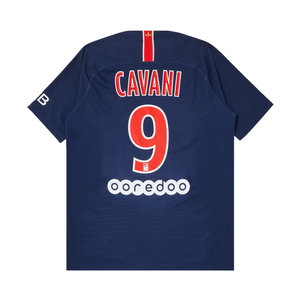 Pre-Owned Paris Saint-Germain Cavani #9 Home Match Jersey 'Blue/Red' Fall/Winter 2018