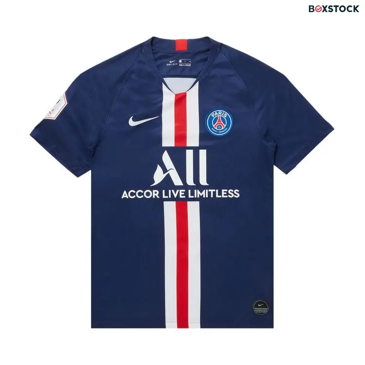 Pre-Owned Paris Saint-Germain Verratti 6 Home Stadium Jersey 'Navy' Blue Fall/Winter 2019