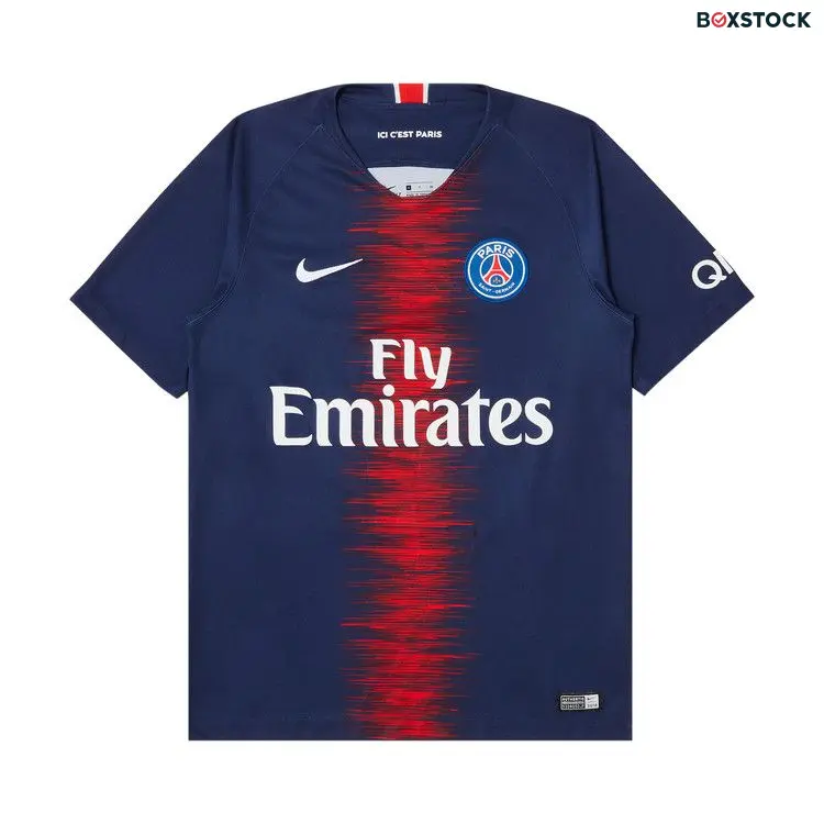 Pre-Owned Paris Saint-Germain Verratti 6 Home Stadium Jersey 'Blue/Red' Fall/Winter 2018