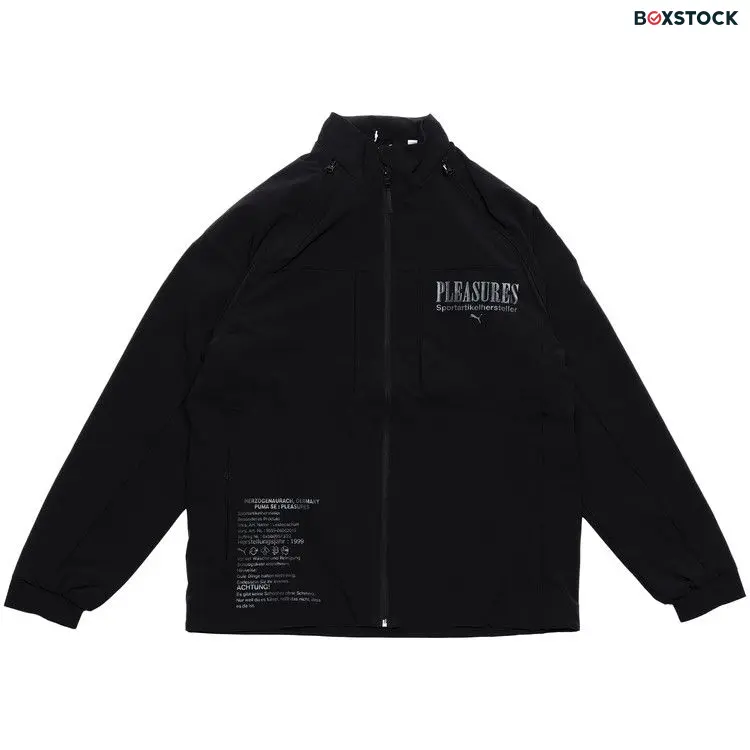 Puma x Pleasures Zip Off Jacket 'Black' Fall/Winter 2023