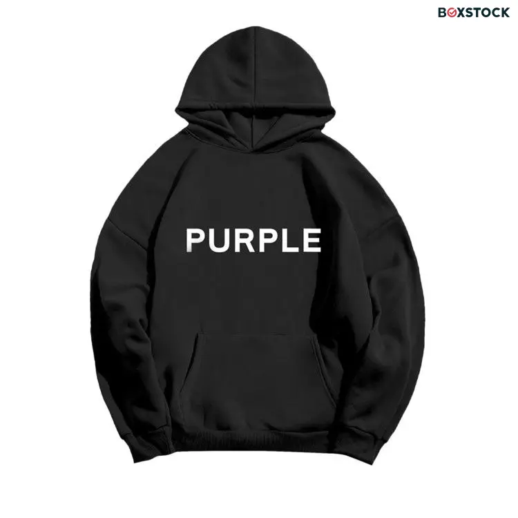 PURPLE BRAND French Terry Hoodie 'Black'