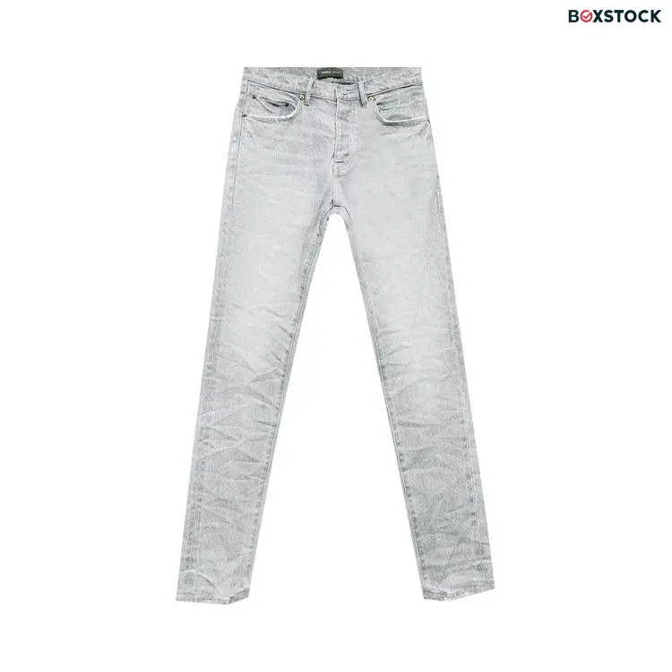 PURPLE BRAND Low Rise Slim Jeans 'Grey' Spring/Summer 2024