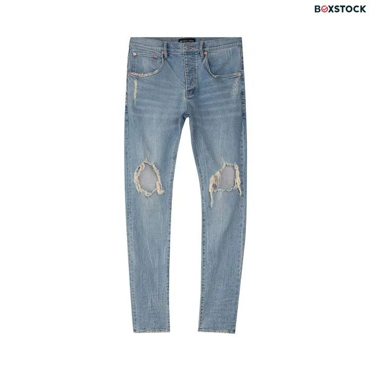 PURPLE BRAND Slim Blowout Jean 'Blue' Spring/Summer 2024