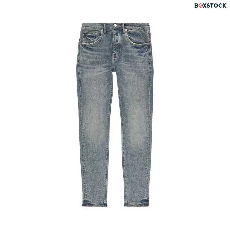 PURPLE BRAND Vintage Quartz Slim Fit Jeans 'Mid Indigo' Blue Fall/Winter 2023