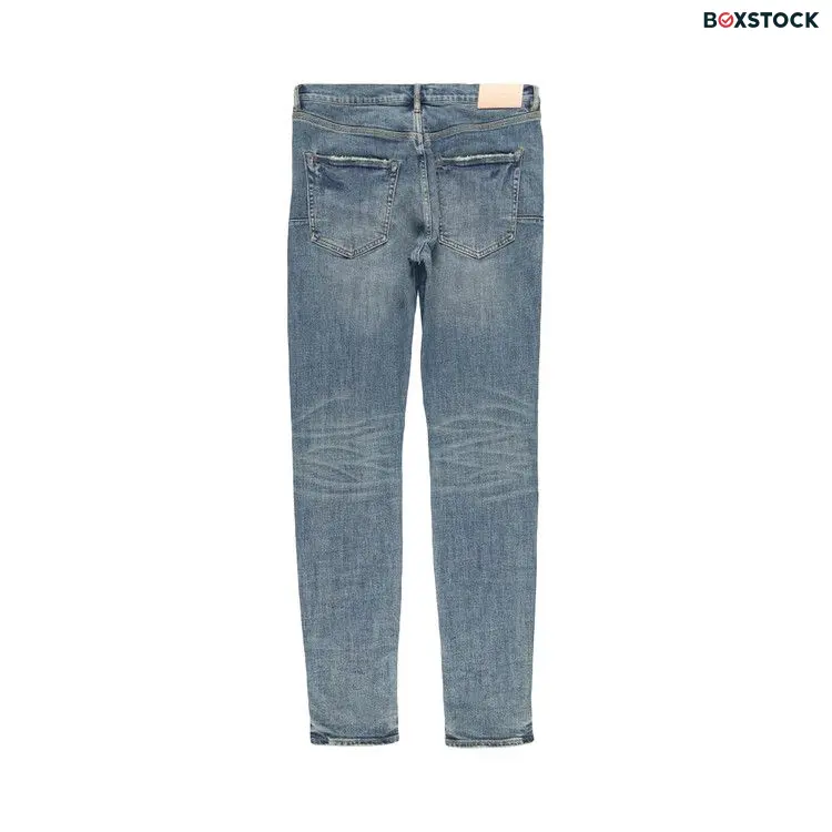 PURPLE BRAND Vintage Quartz Slim Fit Jeans 'Mid Indigo' Blue Fall/Winter 2023