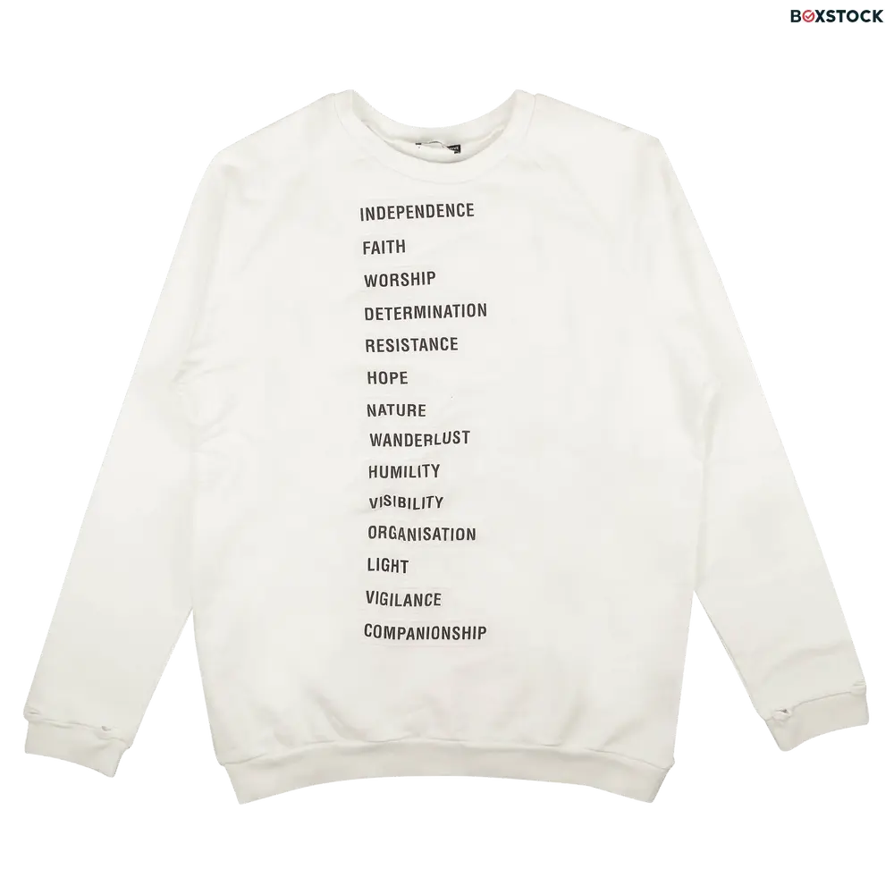 Raf Simons Crewneck Writing...