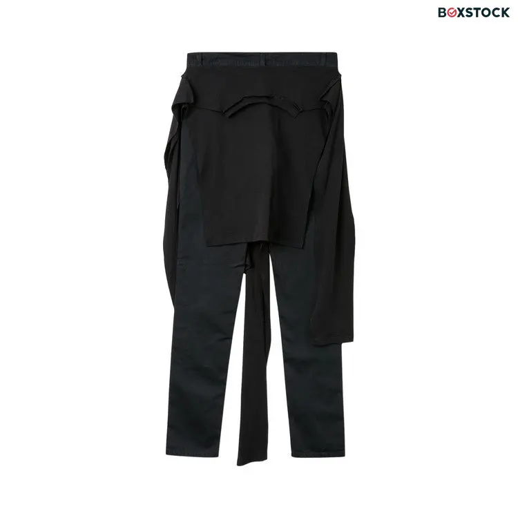 Raf Simons Redux Fitted Jeans With T-Shirt At Waist 'Black' Spring/Summer 2021