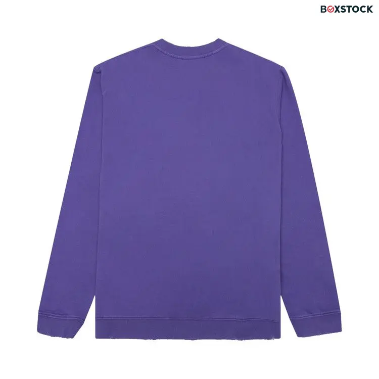 Raf Simons Girl In Red Destroyed Sweater 'Purple' Spring/Summer 2021