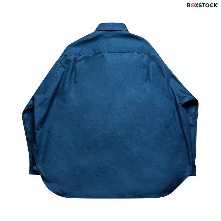 Raf Simons Oversized RS Shirt 'Blue' Fall/Winter 2022