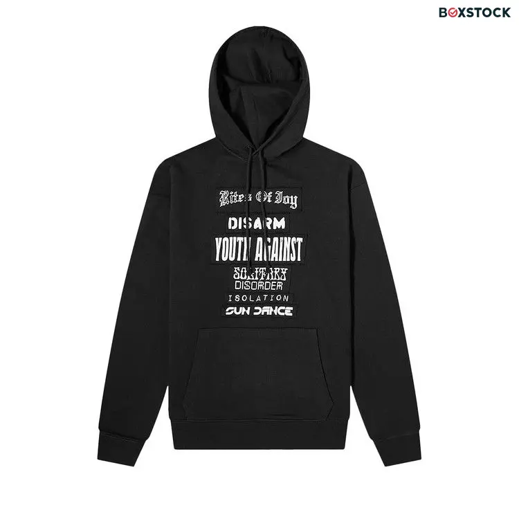Raf Simons Rites of Joy Hoodie 'Black' Spring/Summer 2021